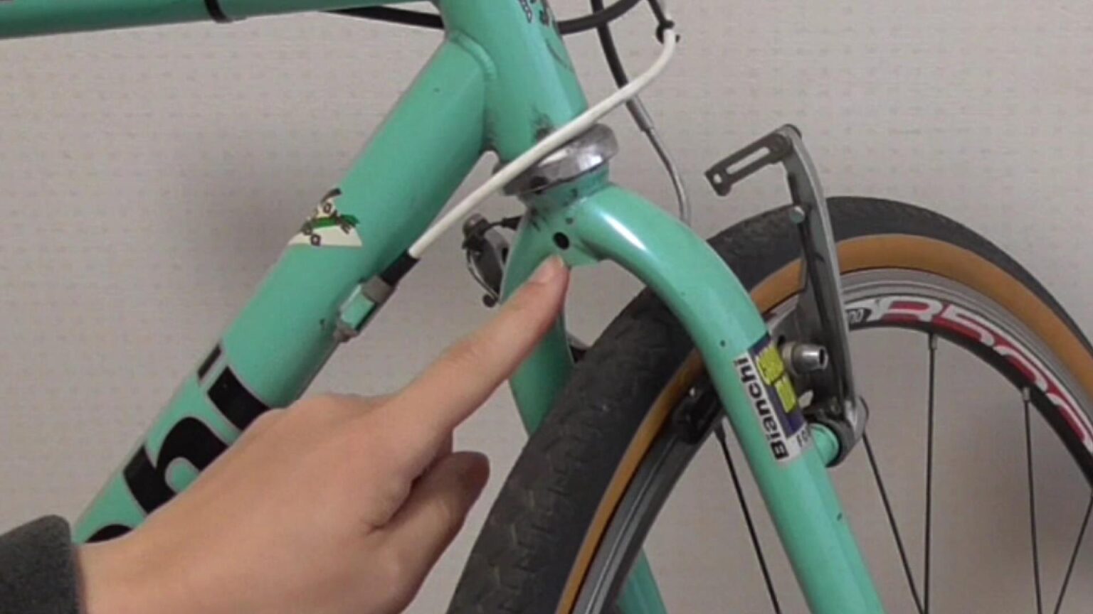 自転車 vブレーキ リア用とフロント用