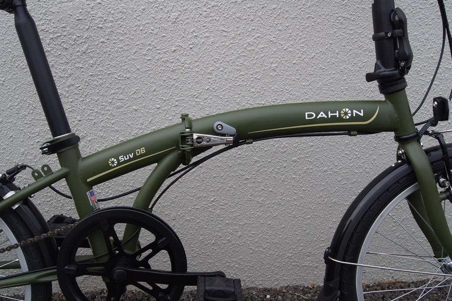 DAHON 折り畳み自転車 SUV D6 ネイビーカラー 2ヶ月使用 - 折りたたみ 